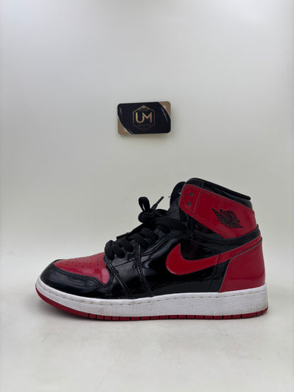 Jordan 1 High 'Patent Bred' | Size 7Y