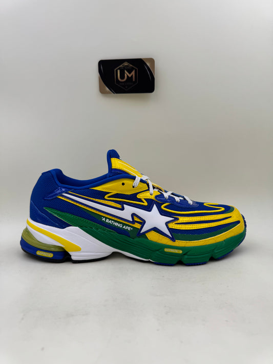 BAPE x adidas Orketro ‘Yellow Blue Green’ | Size 9.5