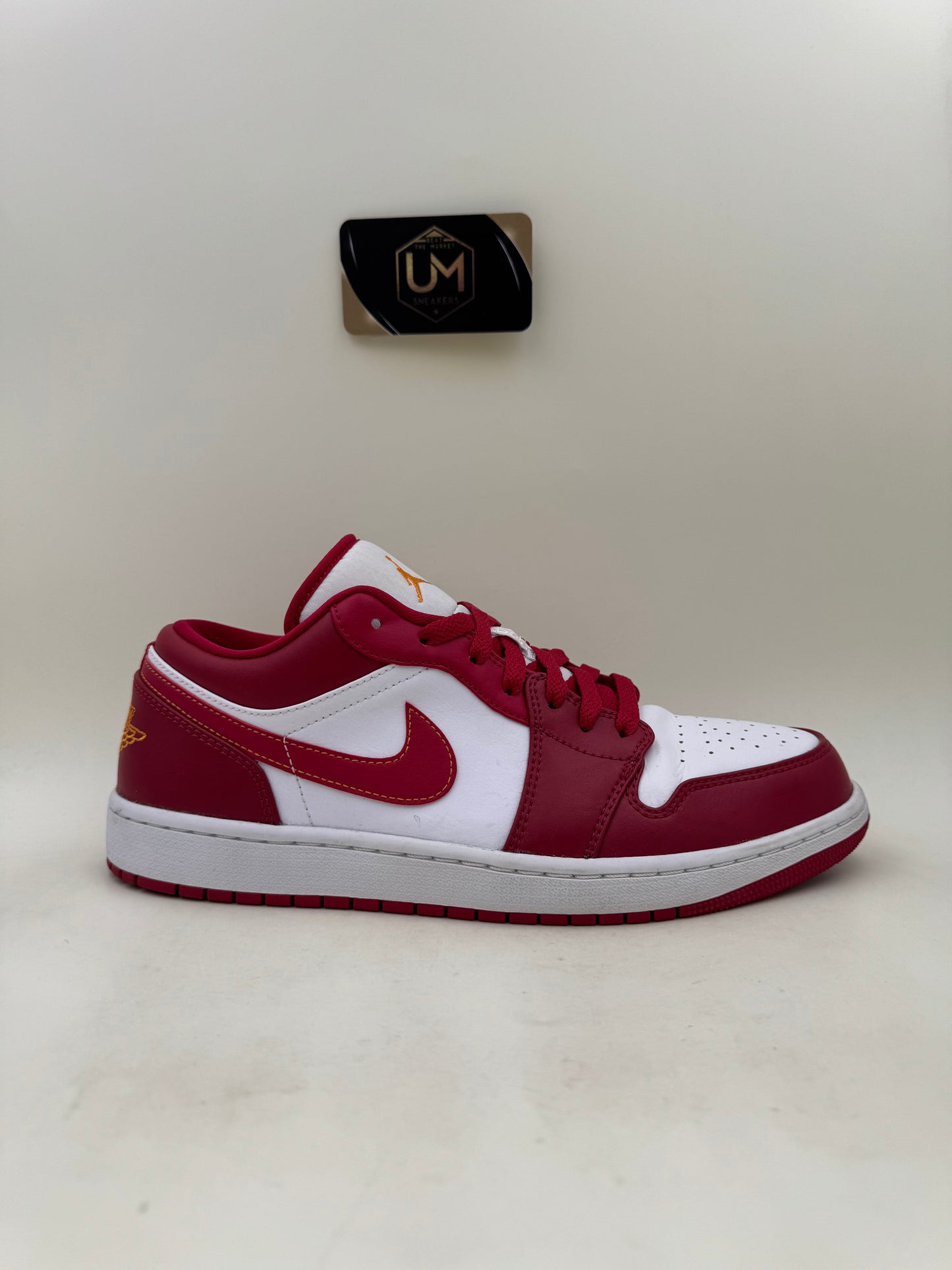 Jordan 1 Low 'Cardinal Red' | Size 10.5