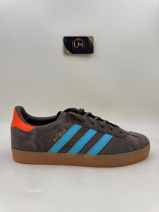 adidas Gazelle ‘Brown Blue Glow Orange’ | Size 5