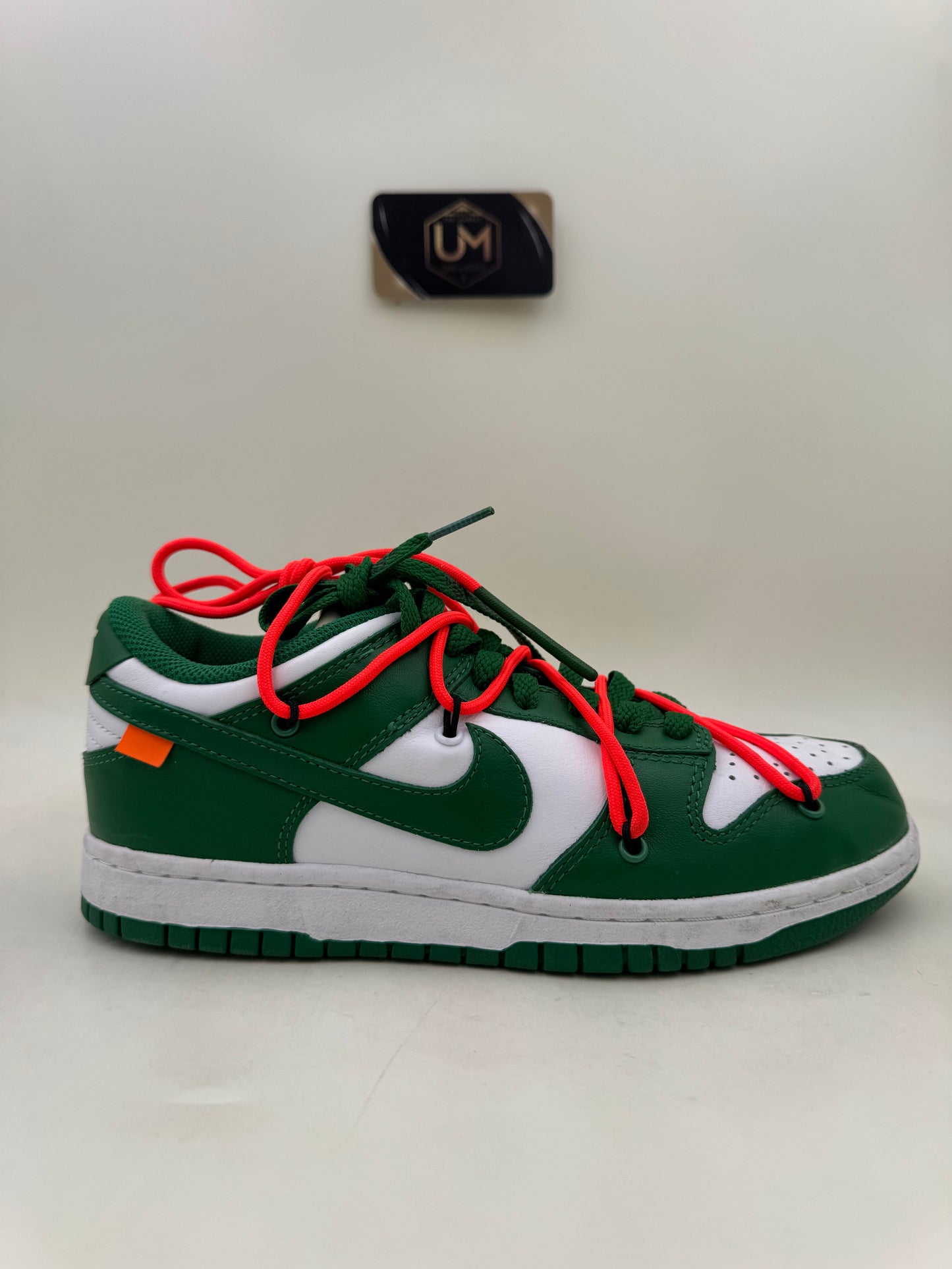 Off-White x Nike Dunk Low ‘Pine Green’ | Size 5.5