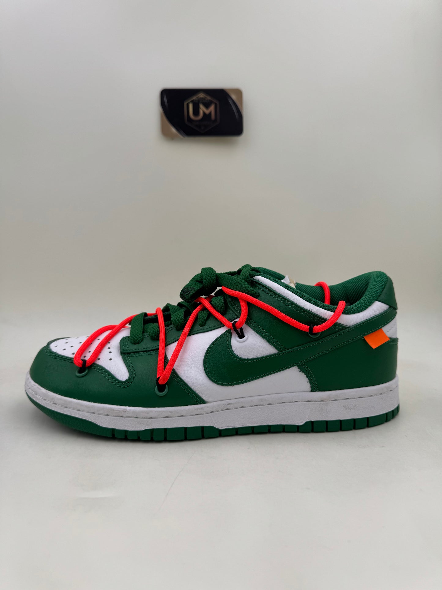 Off-White x Nike Dunk Low ‘Pine Green’ | Size 5.5