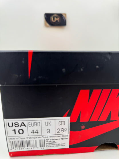 Jordan 1 High ‘Banned’ 2016 | Size 10