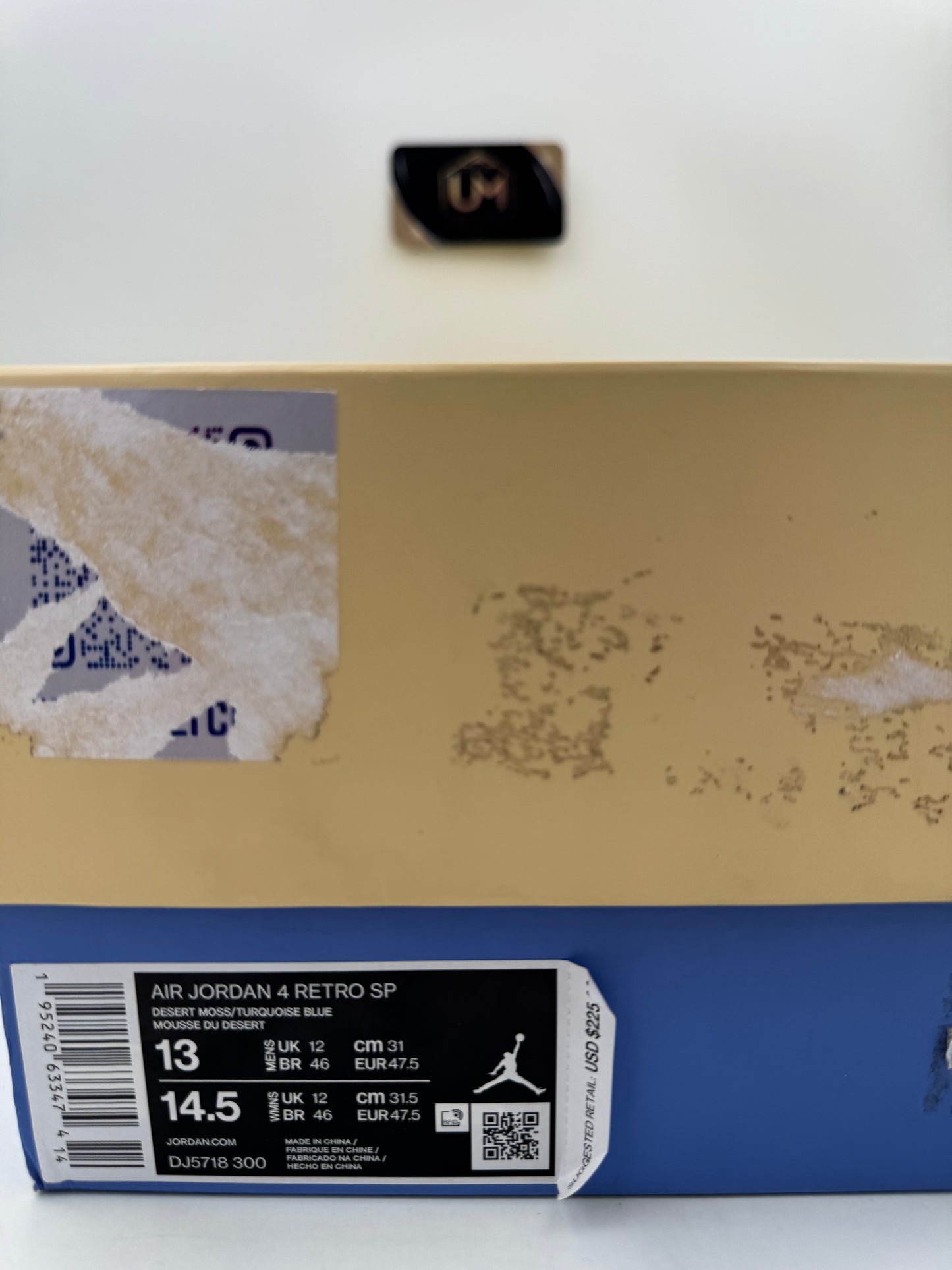 Union LA x Jordan 4 ‘Desert Moss’ | Size 13