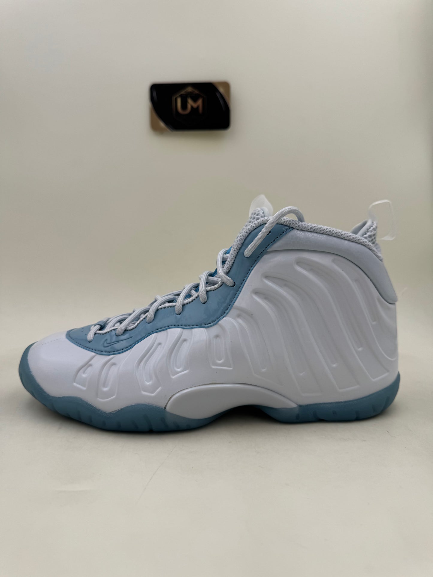 Nike Little Posite One 'Aura Worn Blue White' | Size 5.5Y