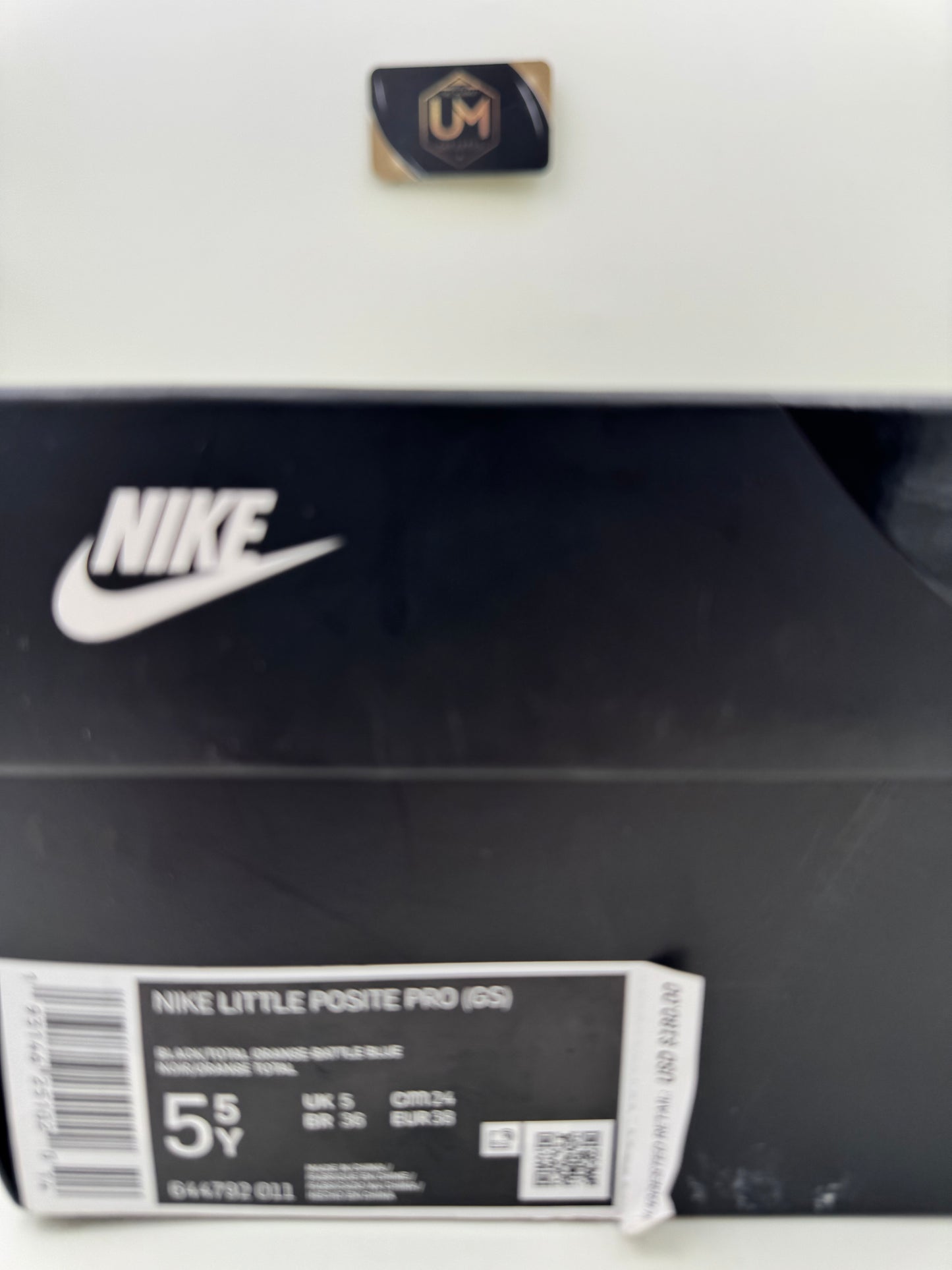 Nike Little Posite One Pro 'Knicks' | Size 5.5Y