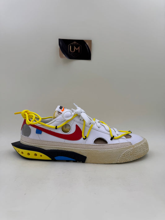 Off-White x Blazer Low 'White University Red' | Size 8.5