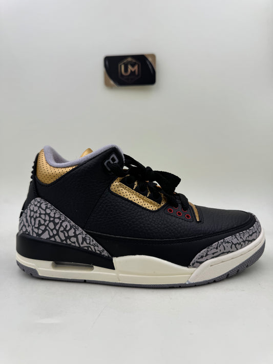 Jordan 3 'Black Gold' | Size 7W