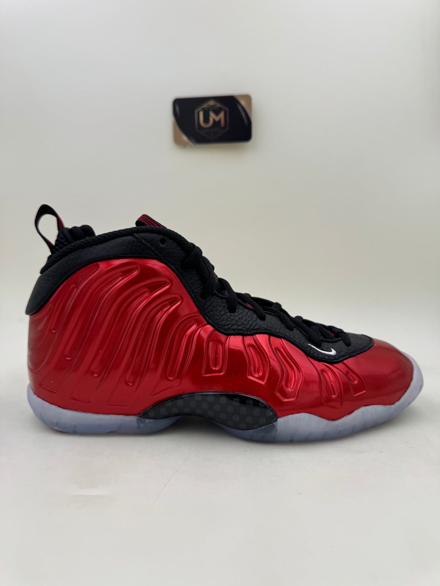 Nike Little Posite One ‘Metallic Red’ 2023 | Size 7Y