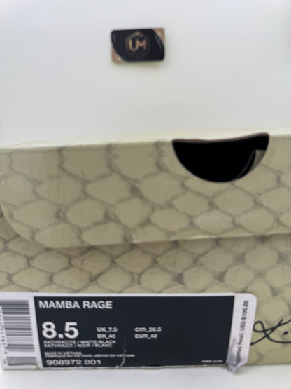 Nike Mamba Rage ‘Athracite’ | Size 8.5