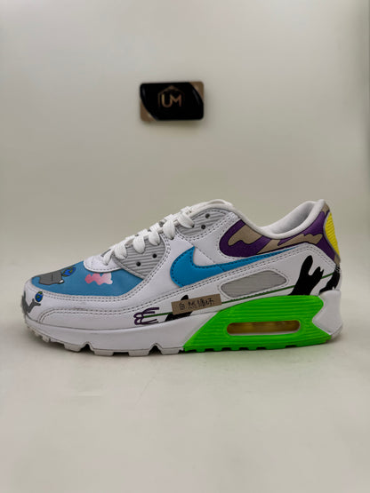 Ruohan Wang x Nike Air Max 90 Flyleather | Size 9