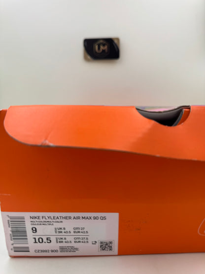 Ruohan Wang x Nike Air Max 90 Flyleather | Size 9