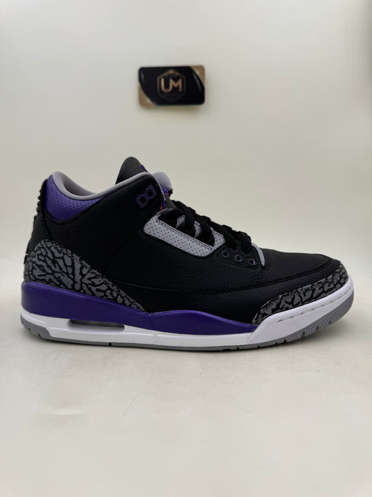 Jordan 3 ‘Court Purple’ | Size 9.5