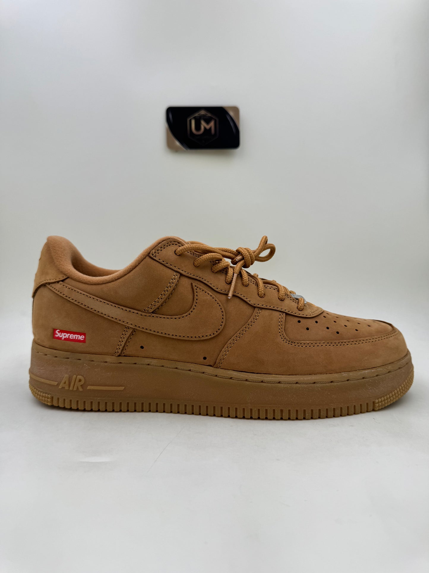 Supreme x Nike Air Force 1 Low SP ‘Box Logo - Wheat’ | Size 10