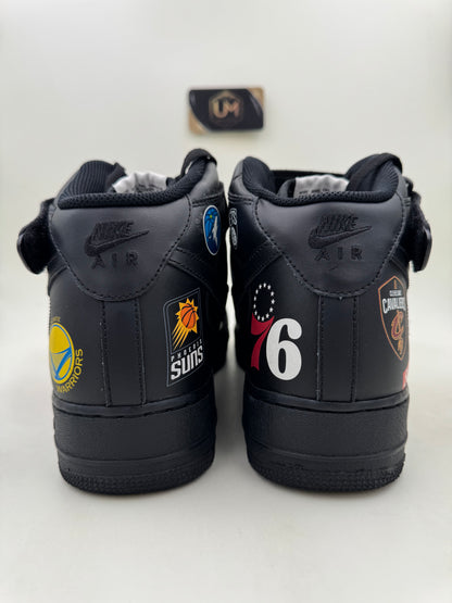 Supreme x NBA x Nike Air Force 1 Mid 07 ‘Black’ | Size 12
