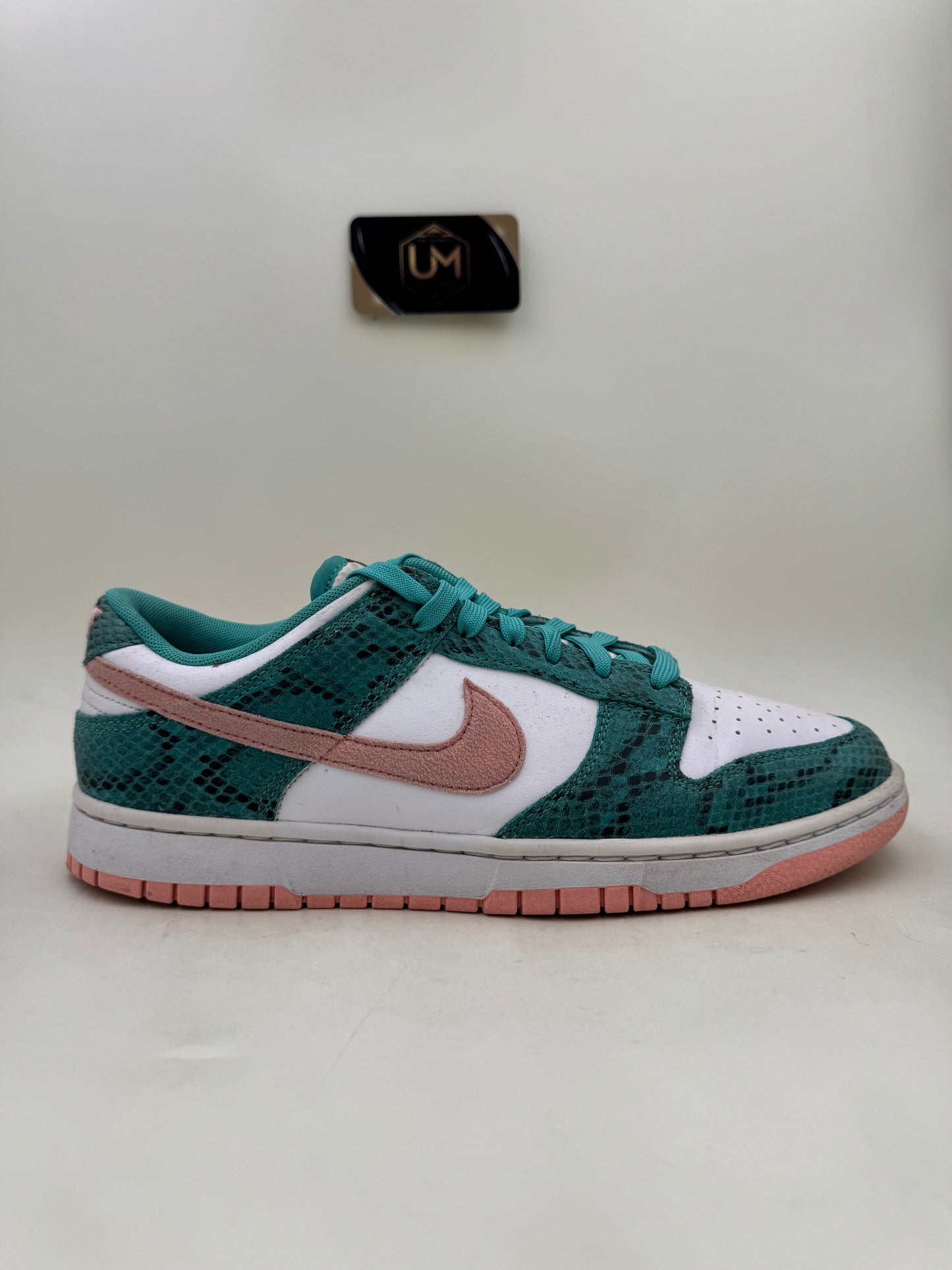 Nike Dunk Low ‘Washed Teal Snakeskin’ | Size 9.5