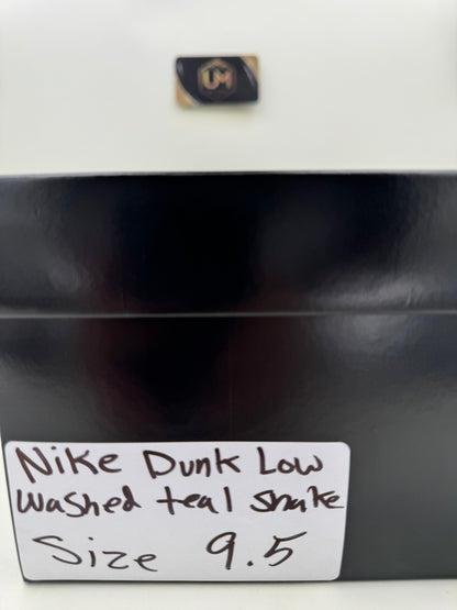 Nike Dunk Low ‘Washed Teal Snakeskin’ | Size 9.5
