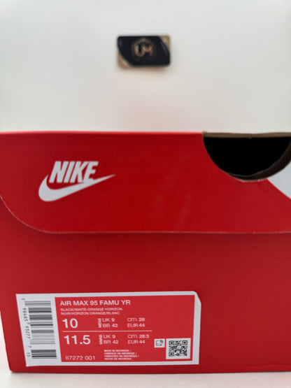 Nike Air Max 95 ‘Yardrunners Pack - FAMU’ | Size 10