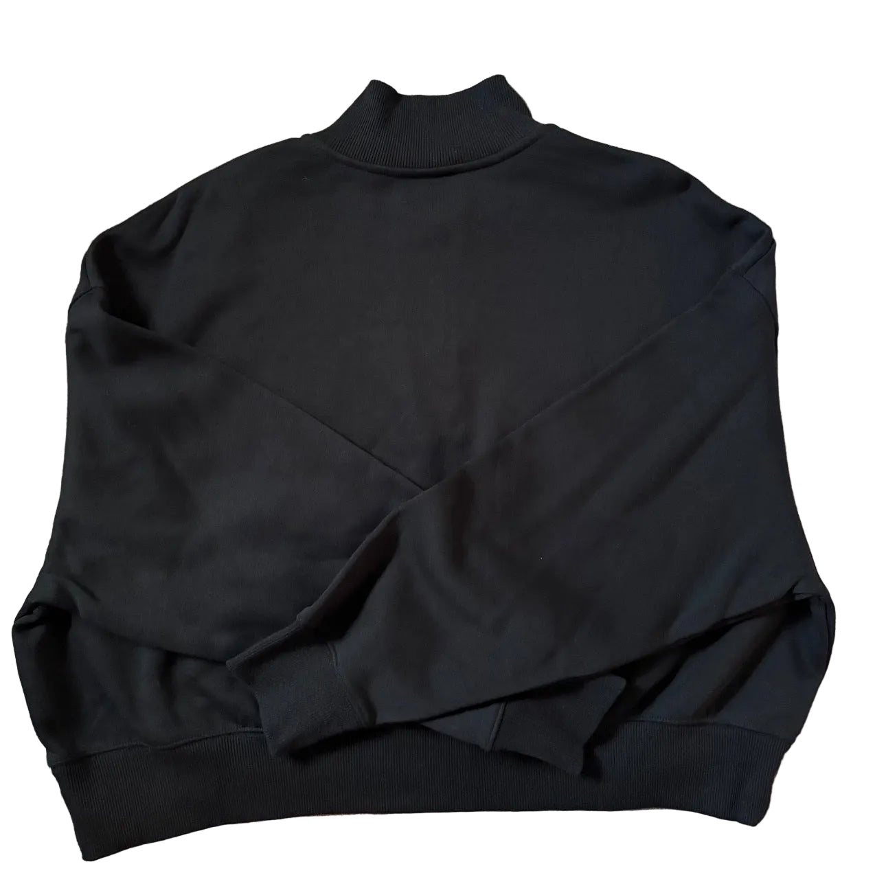 Nike Women's Phoenix Fleece Oversized 1/2-zip Crop Fleece Sweatshirt | Size XL