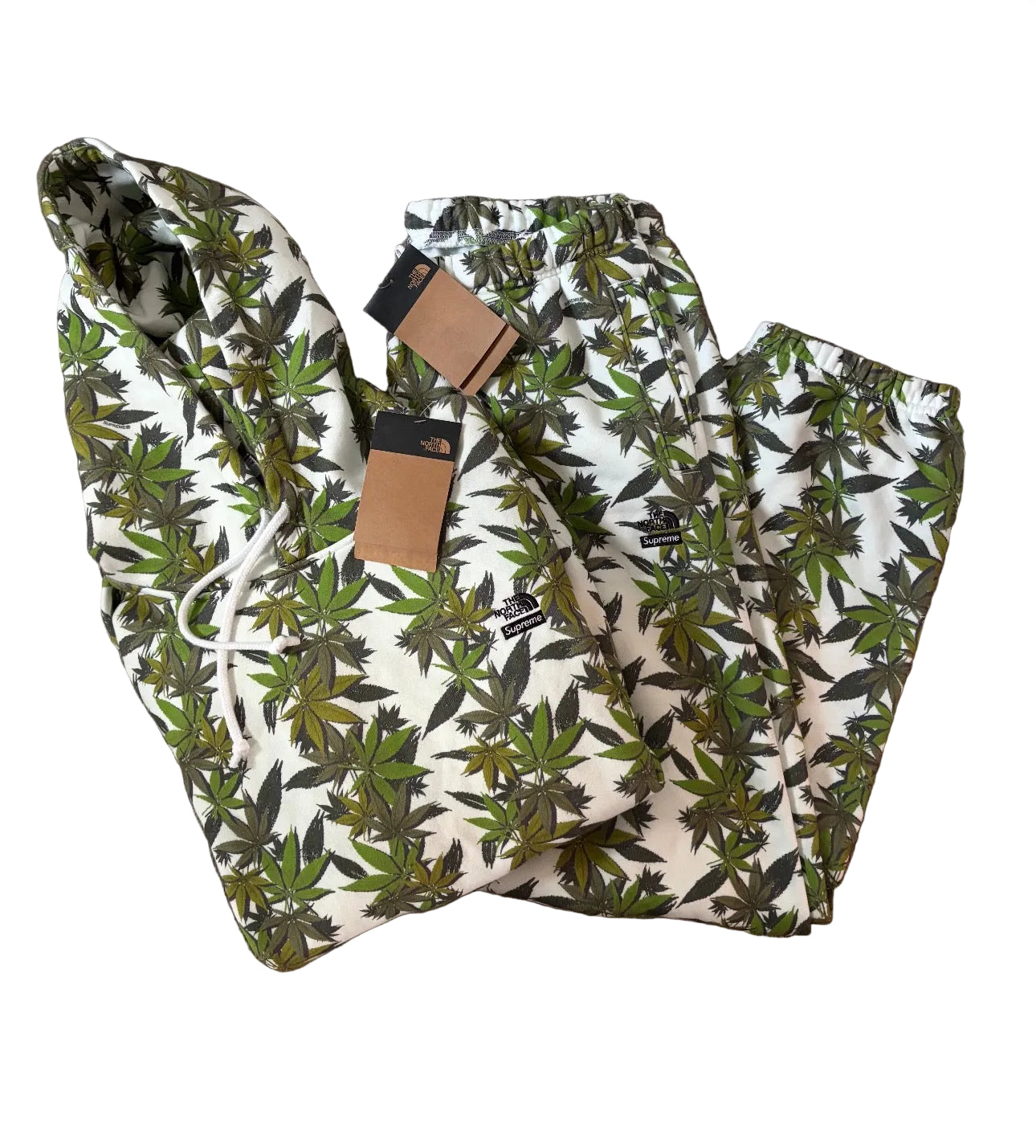 Supreme The North Face Leaf Hoodie & Sweat Suit | Size Medium
