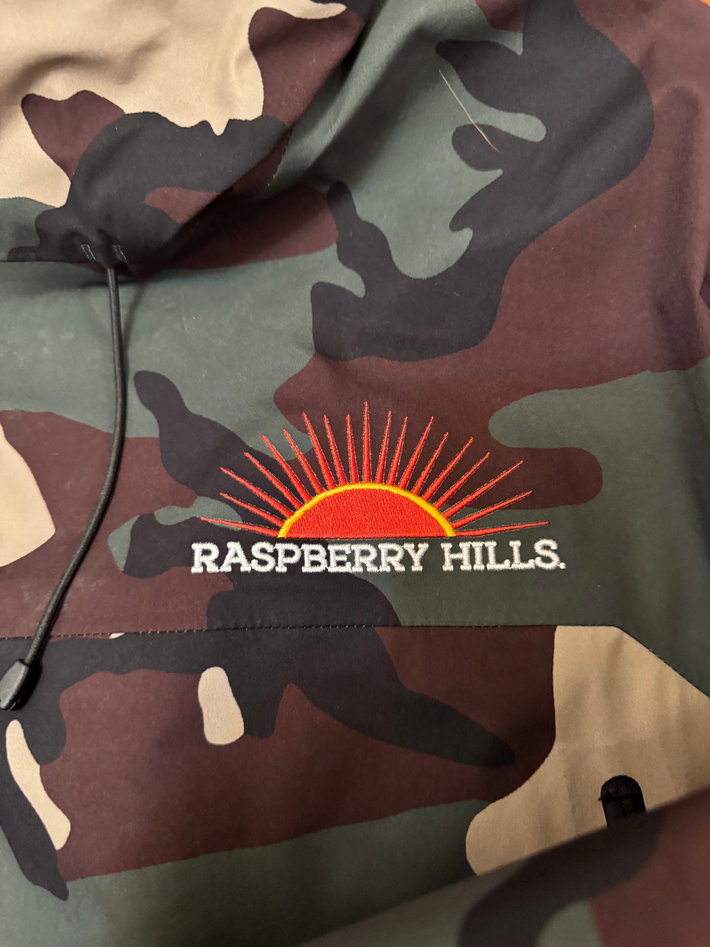 GV Gallery x Raspberry Hills Green Camo Jacket | Size Small