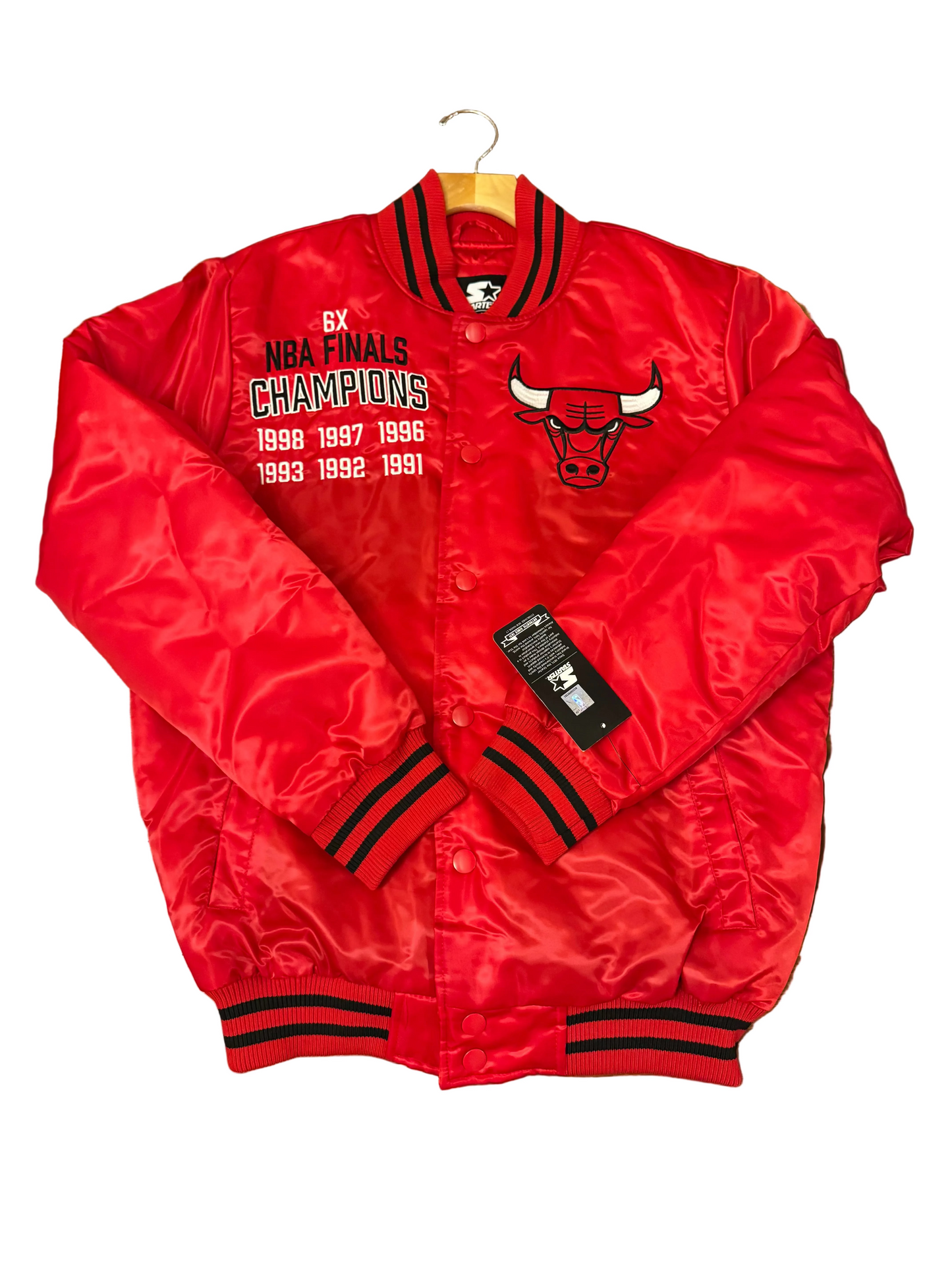 Starter Chicago Bulls Champions Jacket | Size Medium