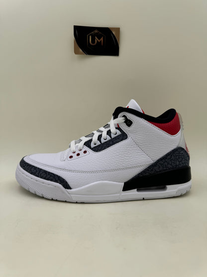 Jordan 3 Denim SE 'Fire Red' | Size 9