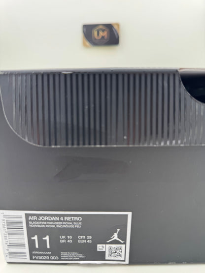 Jordan 4 'Rare Air - White Lettering' | Size 11
