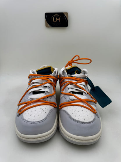 Off-White x Nike Dunk Low ‘Lot 44 of 50’ | Size 8