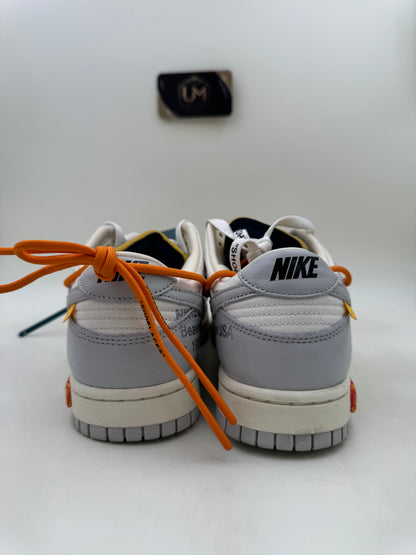 Off-White x Nike Dunk Low ‘Lot 44 of 50’ | Size 8