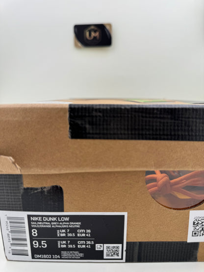 Off-White x Nike Dunk Low ‘Lot 44 of 50’ | Size 8