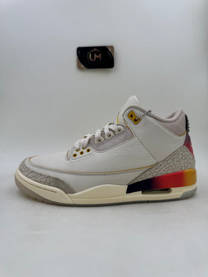 J. Balvin x Jordan 3 ‘Medellin Sunset’ | Size 8