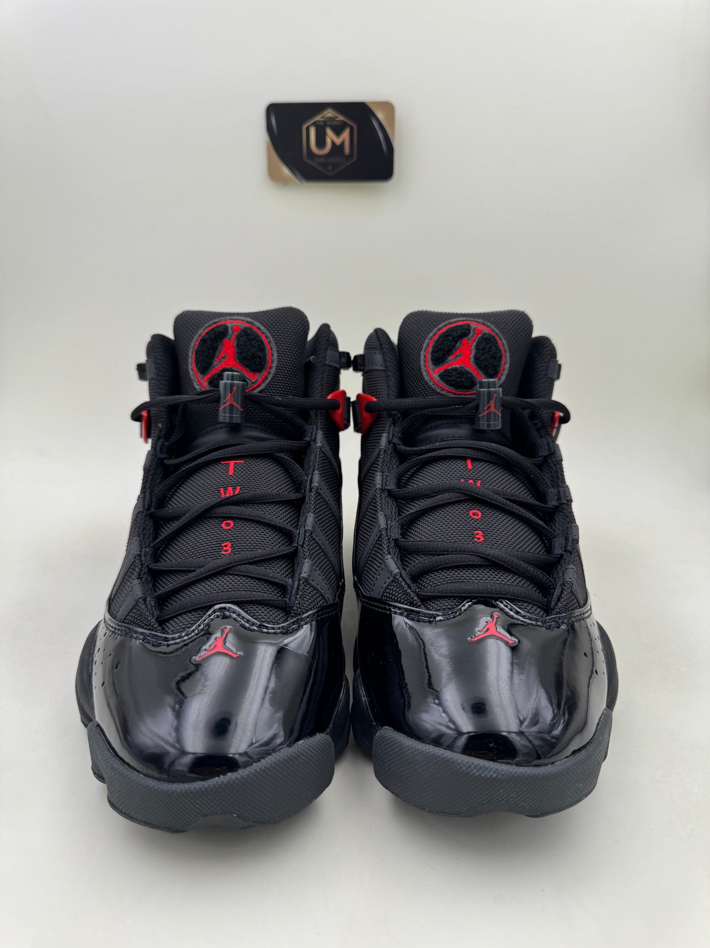 Jordan 6 Rings ‘Anthracite Fire Red’ | Size 10