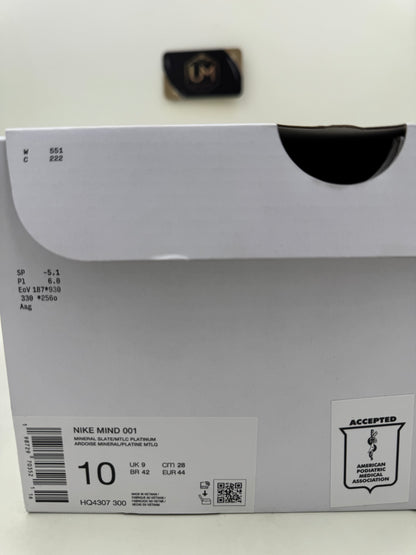 Nike Mind 001 ‘Mineral Slate’ | Size 10