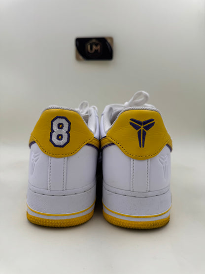 Kobe Bryant x Nike Air Force 1 Low QS ‘Lakers Home’ | Size 9.5
