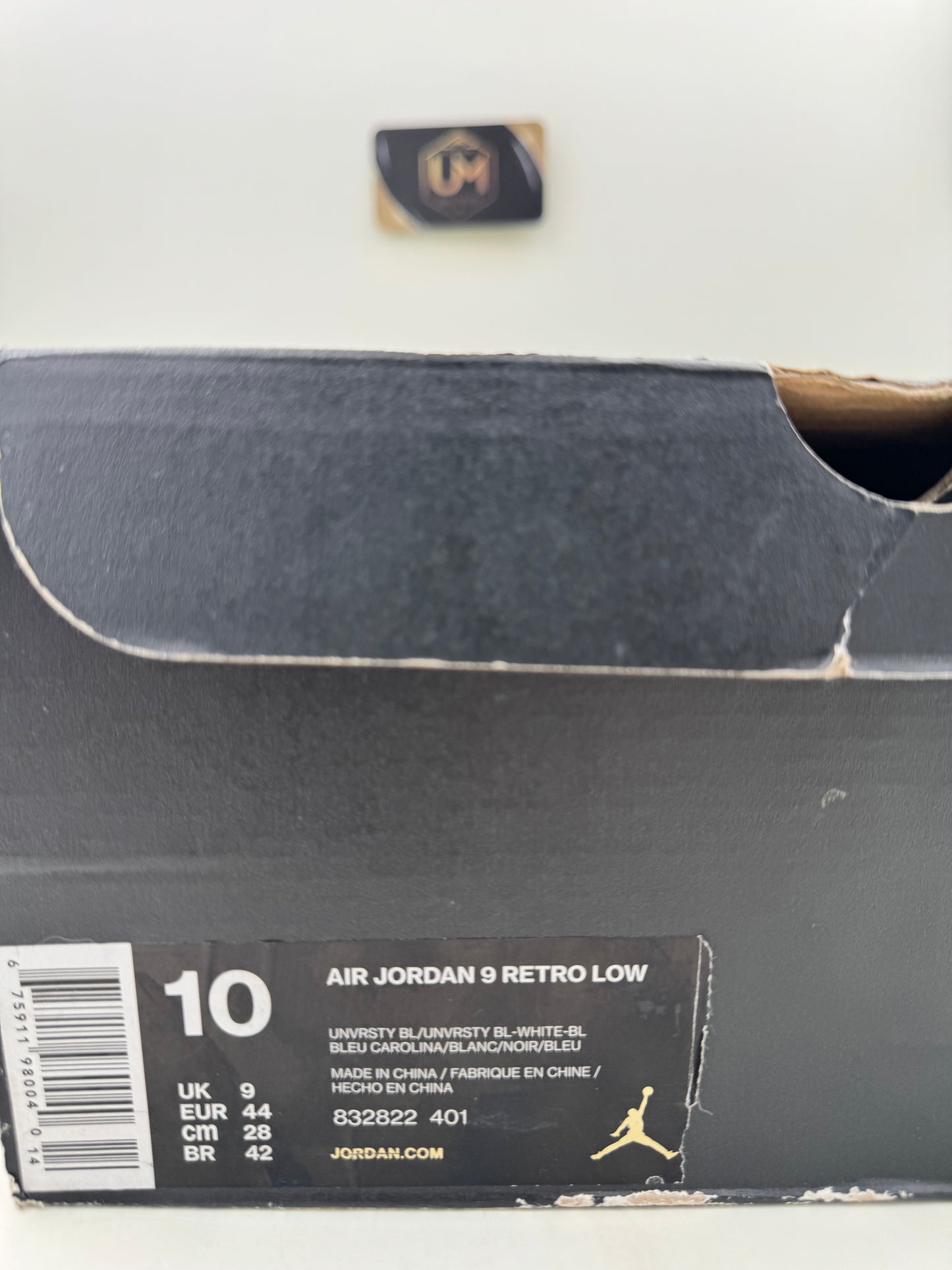 Jordan 9 Low ‘Patone’ | Size 10