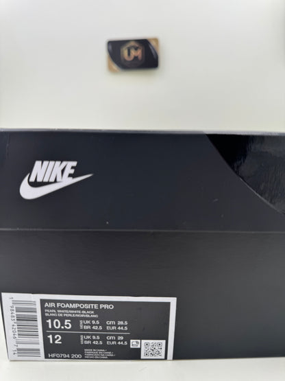 Nike Foamposite Pro ‘Pearl’ 2025 | Size 10.5