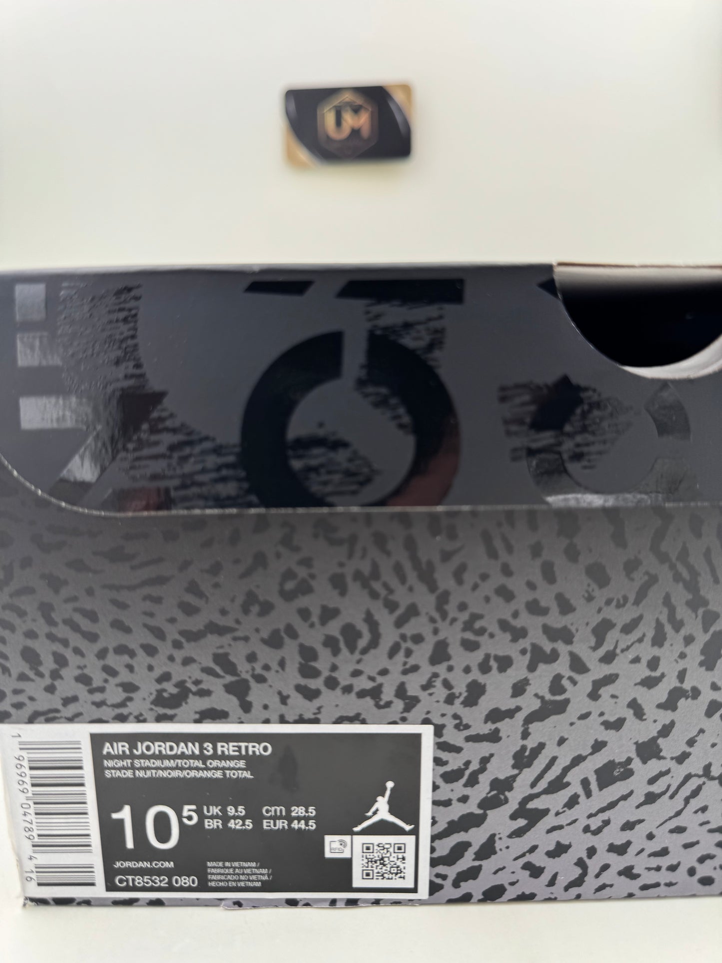 Jordan 3 ‘Fear’ 2023 | Size 10.5