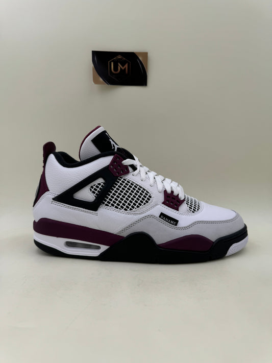 Paris Saint-Germain x Jordan 4 'Bordeaux' | Size 9