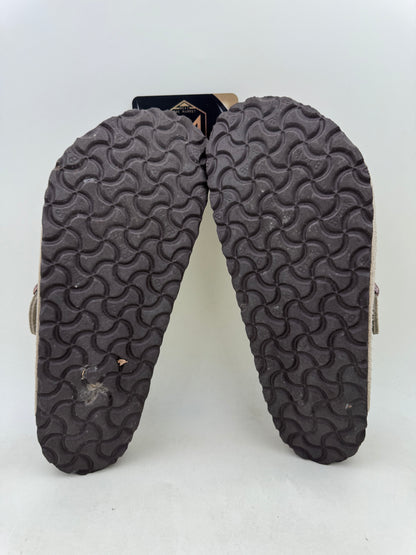Birkenstock Boston Soft Footbed Suede Narrow 'Taupe' | Size 41