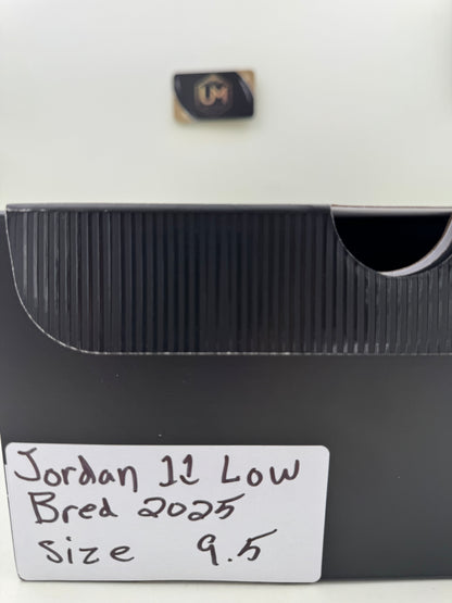 Jordan 11 Low ‘Bred’ 2025 | Size 9.5