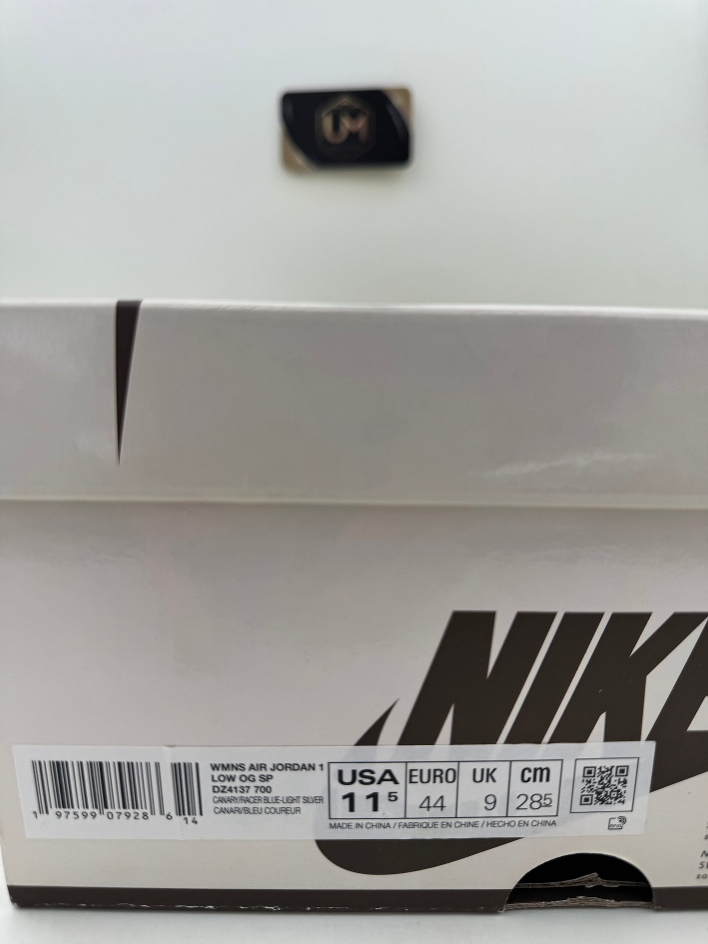 Travis Scott x Jordan 1 Low SP ‘Canary’ | Size 11.5W