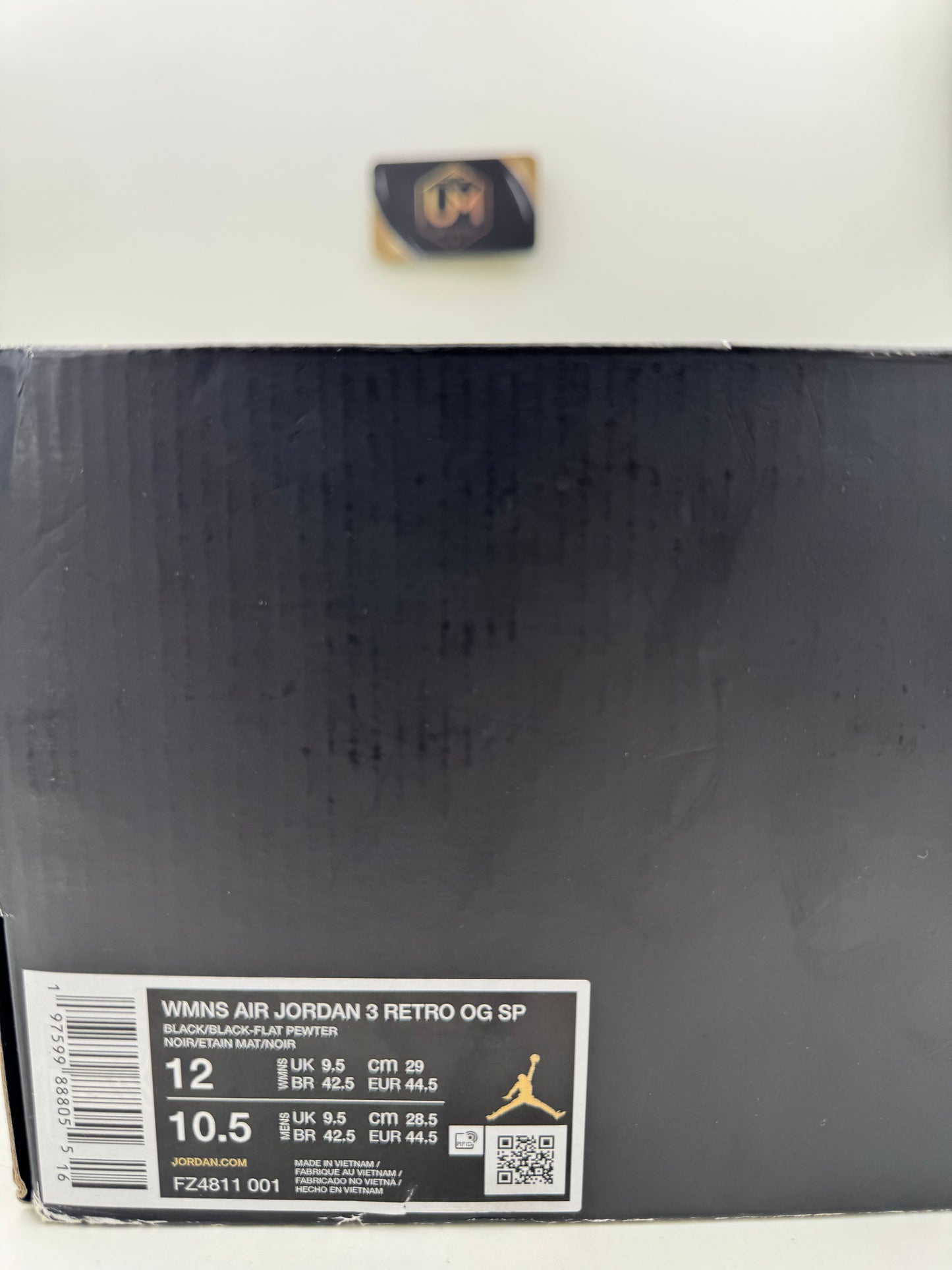 A Ma Maniére x Jordan 3 ‘While You Were Sleeping’ | Size 12W