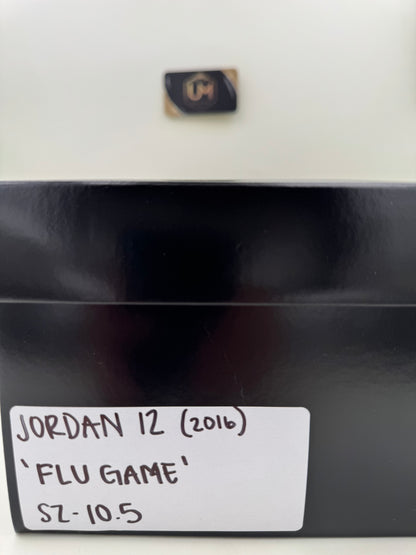 Jordan 12 ‘Flu Game’ 2016 | Size 10.5