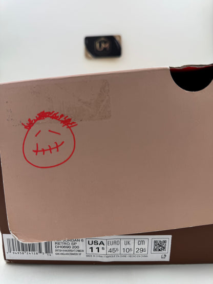 Travis Scott x Jordan 6 ‘British Khaki’ | Size 11.5