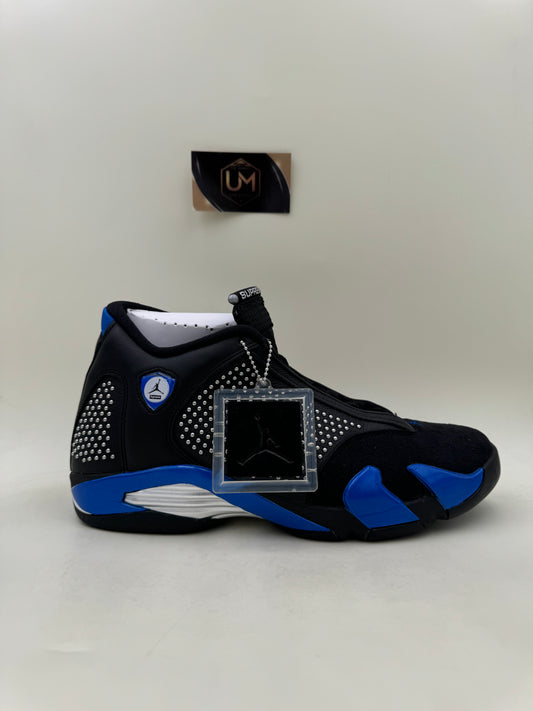 Supreme x Jordan 14 'Black Varsity Royal' | Size 11