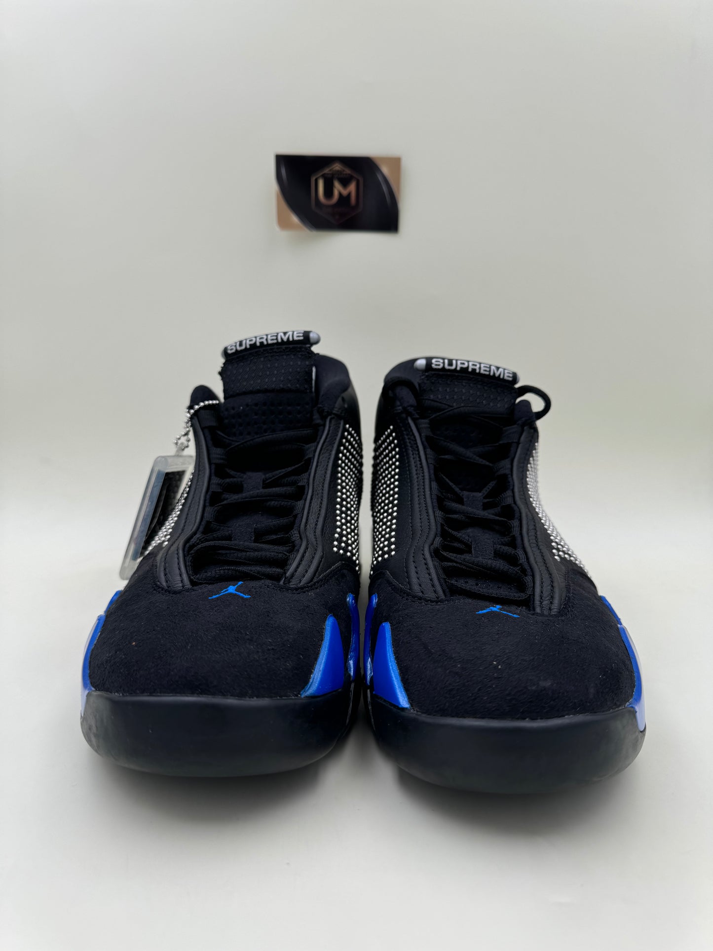 Supreme x Jordan 14 'Black Varsity Royal' | Size 11