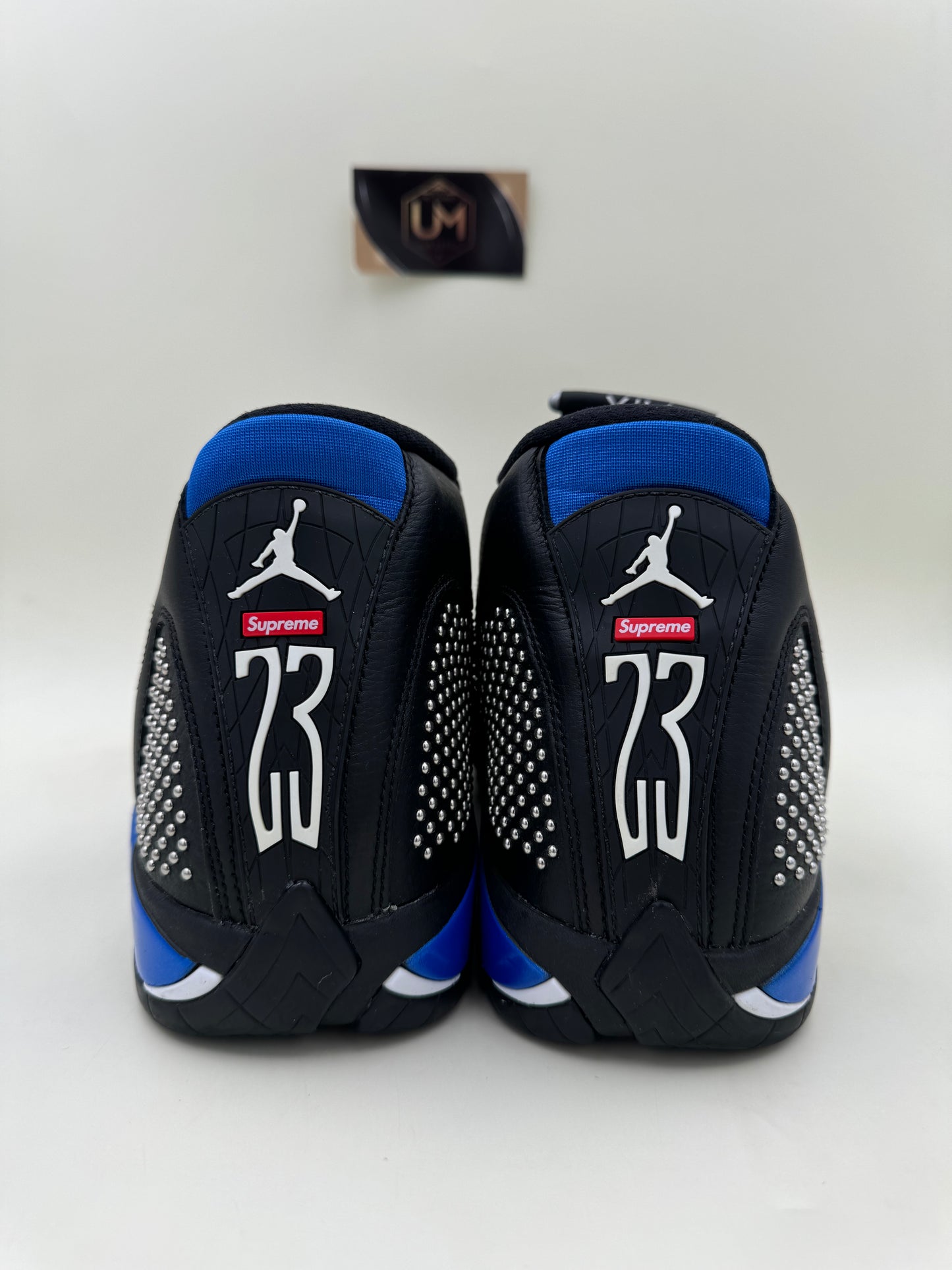 Supreme x Jordan 14 'Black Varsity Royal' | Size 11