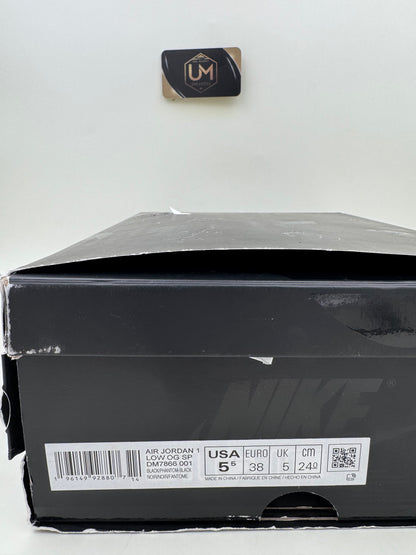 Travis Scott x Jordan 1 Low SP ‘Black Phantom’ | Size 5.5