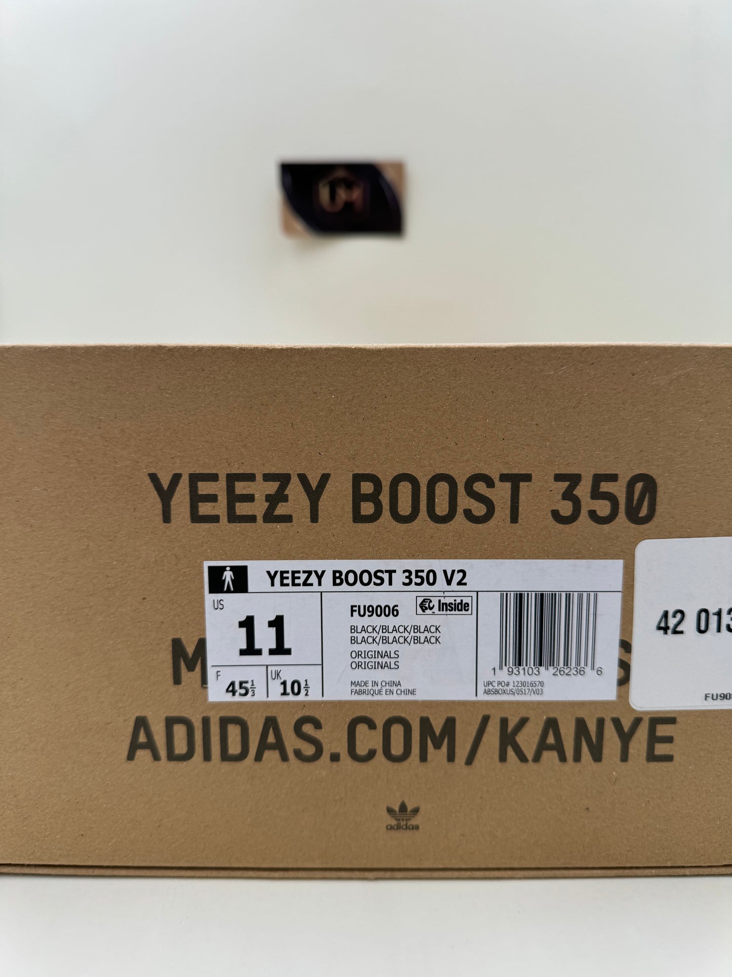 Yeezy 350 V2 'Black Non-Reflective' | Size 11